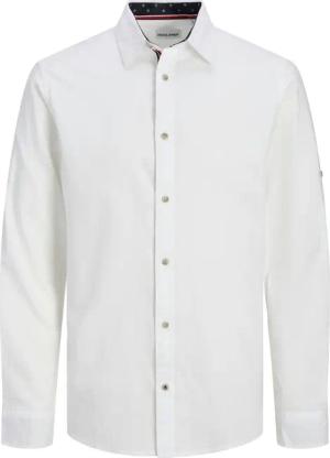 Jack & Jones Langarmhemd "JJPIERRE SLUB DETAIL SHIRT LS"