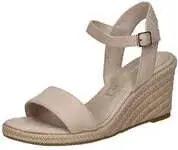 Tamaris Keilsandale Damen beige