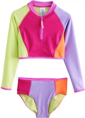 Next Bustier-Bikini Langärmeliger Bikini (2-St)