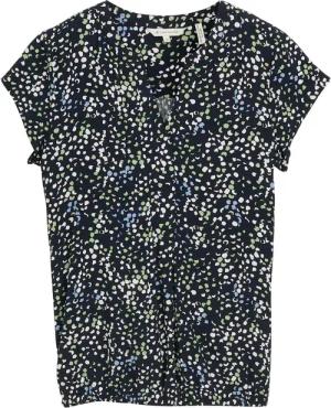 TOM TAILOR Damen Bluse mit Muster, grün, Gemustert, Gr. 46