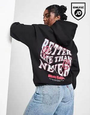 Unlike Humans Better Hoodie Damen - Damen, Black