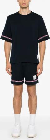 Thom Browne - Rwb Band T-Shirt - Größe 1 - schwarz