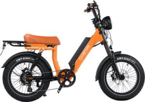 DOTMALL E-Bike Cityrad Onemile Scrambler Pro V,52V 19.2AH Akku,45 km/h, mit Straßenzulassung