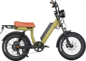 DOTMALL E-Bike Cityrad Onemile Scrambler Pro V,52V 19.2AH Akku,45 km/h, mit Straßenzulassung