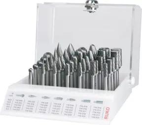 Ruko Hartmetall Frässtift-Satz in Verkaufsdisplay