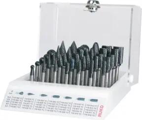 Ruko Hartmetall-Frässtift-Module TiCN im praktischen Verkaufsdisplay