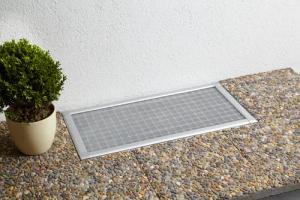 hecht international Lichtschachtabdeckung "PROFI", Kellerschachtabdeckung, kürzbar