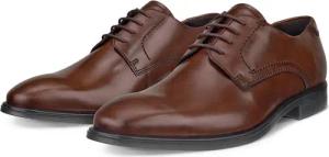 Ecco Schnürschuh "MELBOURNE", mit seitlichen Nähten, Freizeitschuh, Halbschuh, Schnürschuh