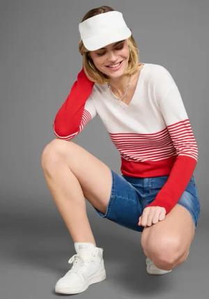 KangaROOS Streifenpullover, - NEUE KOLLEKTION