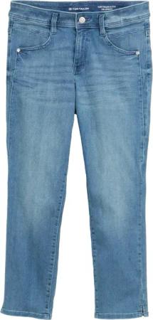 TOM TAILOR Damen TTALEXA SLIM Jeans, blau, Uni, Gr. 32/26