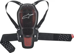 Alpinestars Nucleon KR-1 Cell Umschnall-Rückenprotektor rot/schwarz XL