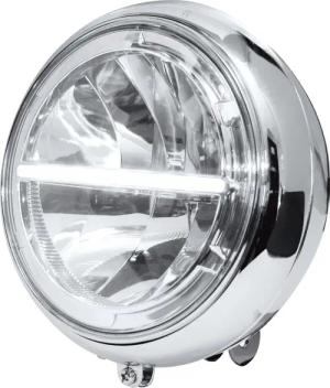 Highsider Voyage LED Hauptscheinwerfer 205 mm unten chrom