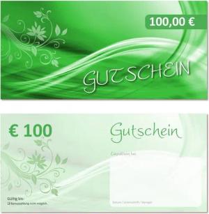 LYSCO Geschenkkarte Geschenkgutschein Festbetrag Festwert, Geldbetrag Euro Geldgeschenk