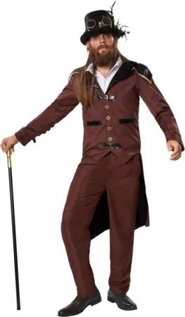 dressforfun Kostüm Herrenkostüm Steampunk Graf, Extravagantes Steampunk-Outfit