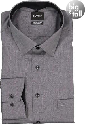 OLYMP Herren Hemd blau meliert Comfort Fit