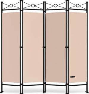 Paravent Lucca Rose 180x163cm