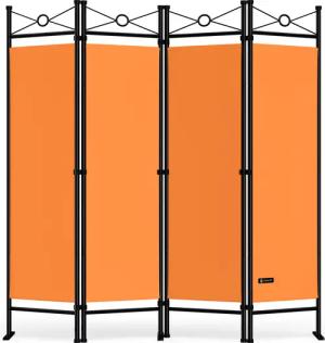 Paravent Lucca Orange 180x163cm