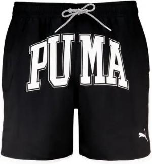 PUMA Badeshorts (1-St) mit auffälligem Logo-Schriftzug