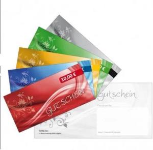 LYSCO Geschenkkarte Geschenkgutschein Festbetrag Festwert Set, Geldbetrag Euro Geldgeschenk