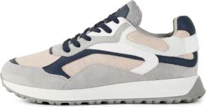 BOGNER Sneaker Michigan für Herren - Grau/Navy-Blau/Rosa - 39
