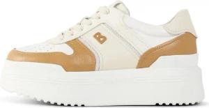 BOGNER Sneaker New York für Damen - Cognac/Off-White - 37