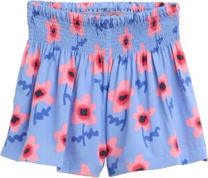 TOM TAILOR Mädchen Mini-Skort mit Allover-Print, blau, Geblümt, Gr. 116/122