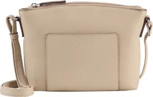 TOM TAILOR Damen TTAMARIS S Umhängetasche mit Kontrastnähten, braun, Uni, Gr. ONESIZE