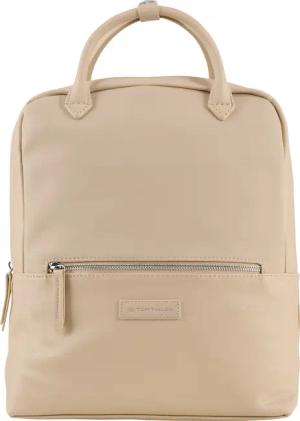 TOM TAILOR Damen TTGIA L Rucksack aus Lederimitat, beige, Uni, Gr. ONESIZE