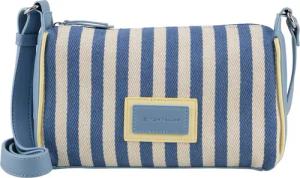 TOM TAILOR Damen TTMALIE S Umhängetasche mit Streifenmuster, blau, Uni, Gr. ONESIZE