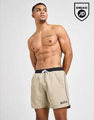 BOSS Starfish Badeshorts - Herren, Brown