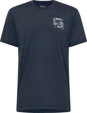 Jack Wolfskin Herren Vonnan Graphic T-Shirt