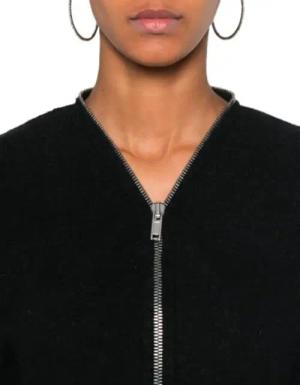 Rick Owens - Giacca In Maglia Batwing Klaus Black - Größe XS - schwarz