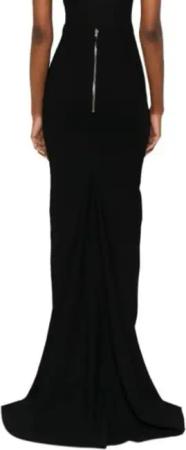 Rick Owens - Gonna Al Pillar Skirt Black - Größe 42 - schwarz