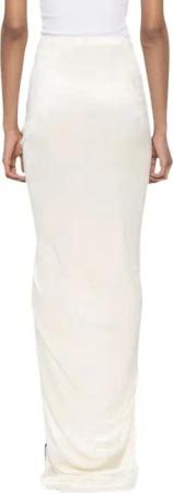 Rick Owens - Twist Edfu Skirt Champagne - Größe 40 - weiß