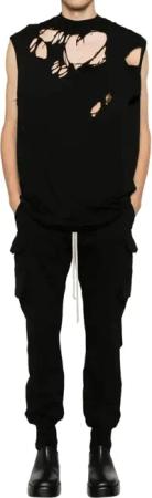 Rick Owens - Tarp T Black - Größe S - schwarz