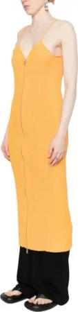 Jil Sander - Zipper Dress Mango - Größe 36 - orange