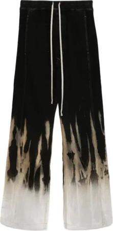 Rick Owens - Denim Pusher Pants Black/terra - Größe M - schwarz