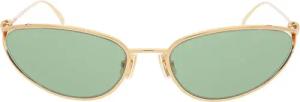 Bottega Veneta Sonnenbrille - BV1330S-004 - Gr. unisize - in Gold - für Damen