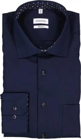 Seidensticker Herren Hemd blau
