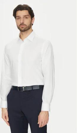 Michael Kors Hemd MK0DS01501 Weiß Slim Fit
