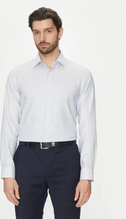 Michael Kors Hemd MK0DS01530 Weiß Slim Fit