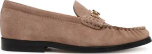 Tommy Hilfiger Halbschuhe Soft Suede Horsebit Loafer FW0FW08649 Beige