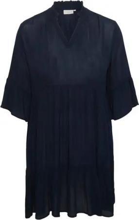 KAFFE Curve Blusenkleid Kleid KCmariana Große Größen