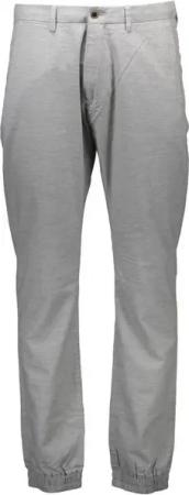 Gant 5-Pocket-Hose Elegante Graue Herren-Röhrenhose mit 5 Taschen und Reißverschluss