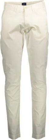 Gant 5-Pocket-Hose Elegante Weiße Herrenhose im Slim Fit mit 5-Taschen-Design
