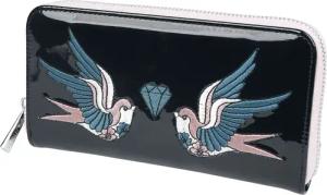 Banned Retro Geldbörse - The Swallows Return - für Damen - schwarz/multicolor