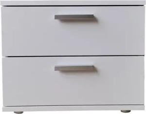 HTI-Line Nachtkommode Nachtschrank Nina mit zwei Schubladen (Stück, 1 St., 1 Nachtschrank), Nachttisch Nachtkommode Nachtkonsole
