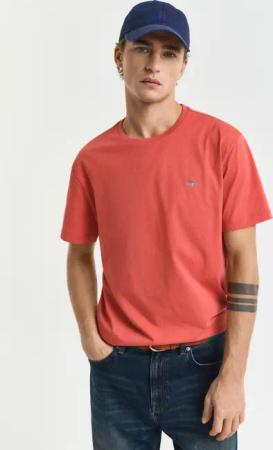 Gant T-Shirt "REG SHIELD SS T-SHIRT", mit Logostickerei auf der Brust