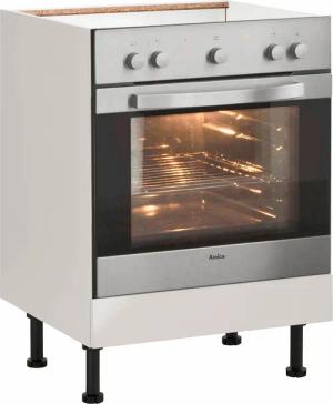 wiho Küchen Herdumbauschrank "Nisos", 60 cm breit, mit verstellbaren Füßen, ohne Arbeitsplatte