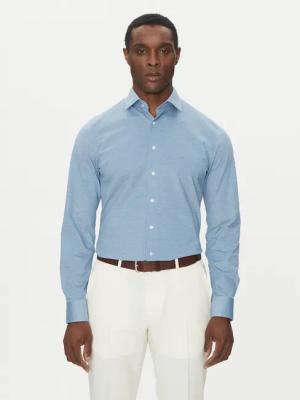 Michael Kors Hemd MD0MD91392 Blau Slim Fit